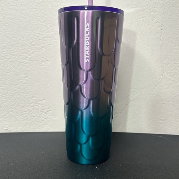 67. Starbucks 2023 Twilight purple & blue Ombré Mermaid Tumbler BNWT - Picture 2 of 6